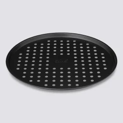 5five Plaque à pizza métal perforé, 33 cm