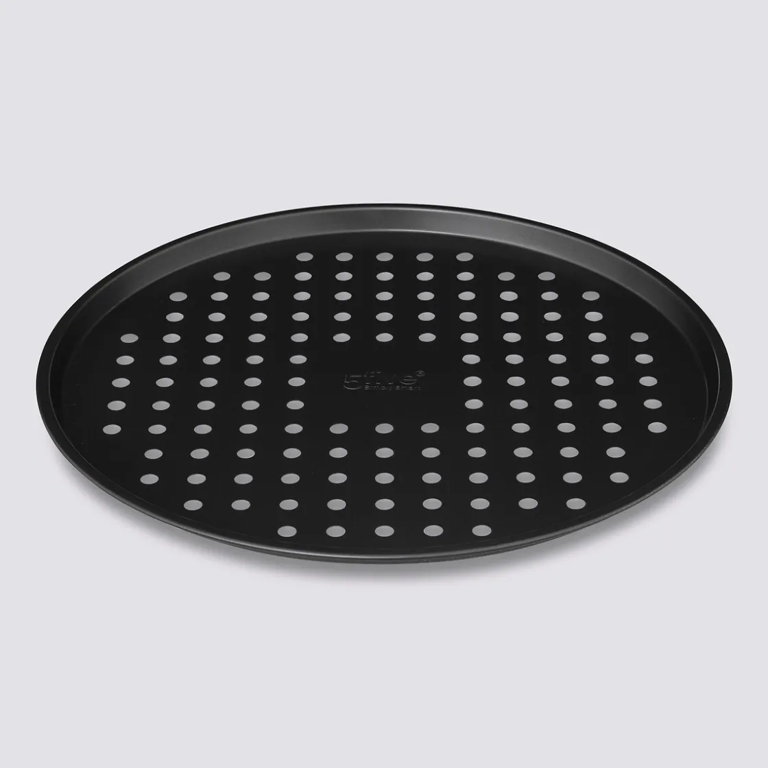 5five Plaque à pizza métal perforé, 33 cm