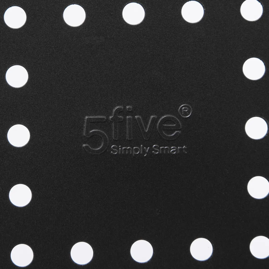 5five Plaque à pizza métal perforé, 33 cm