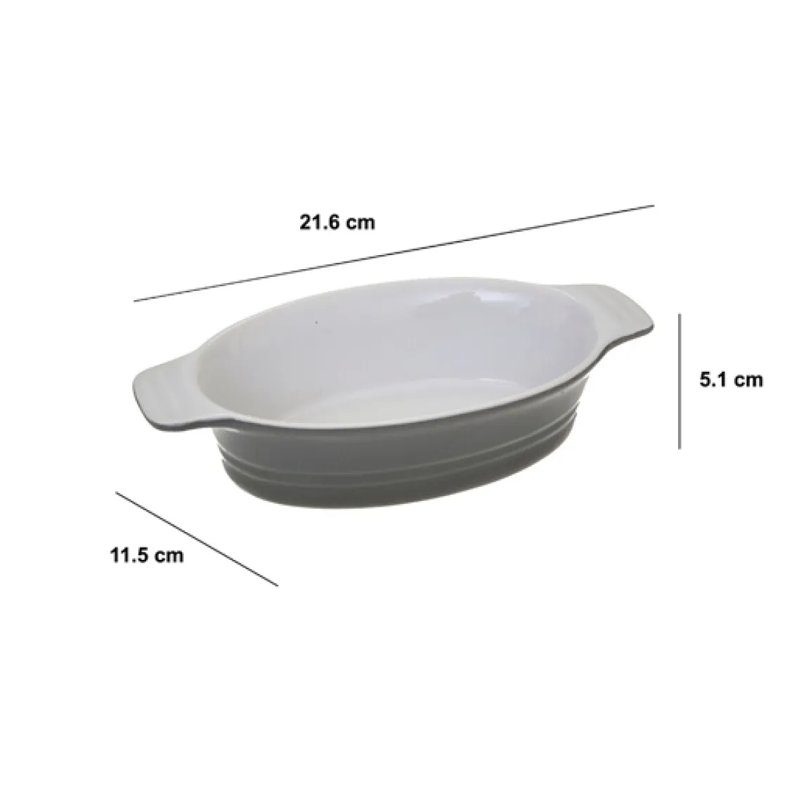 5five Plat à four céramique