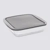 5five Plat carré avec couvercle 22cm