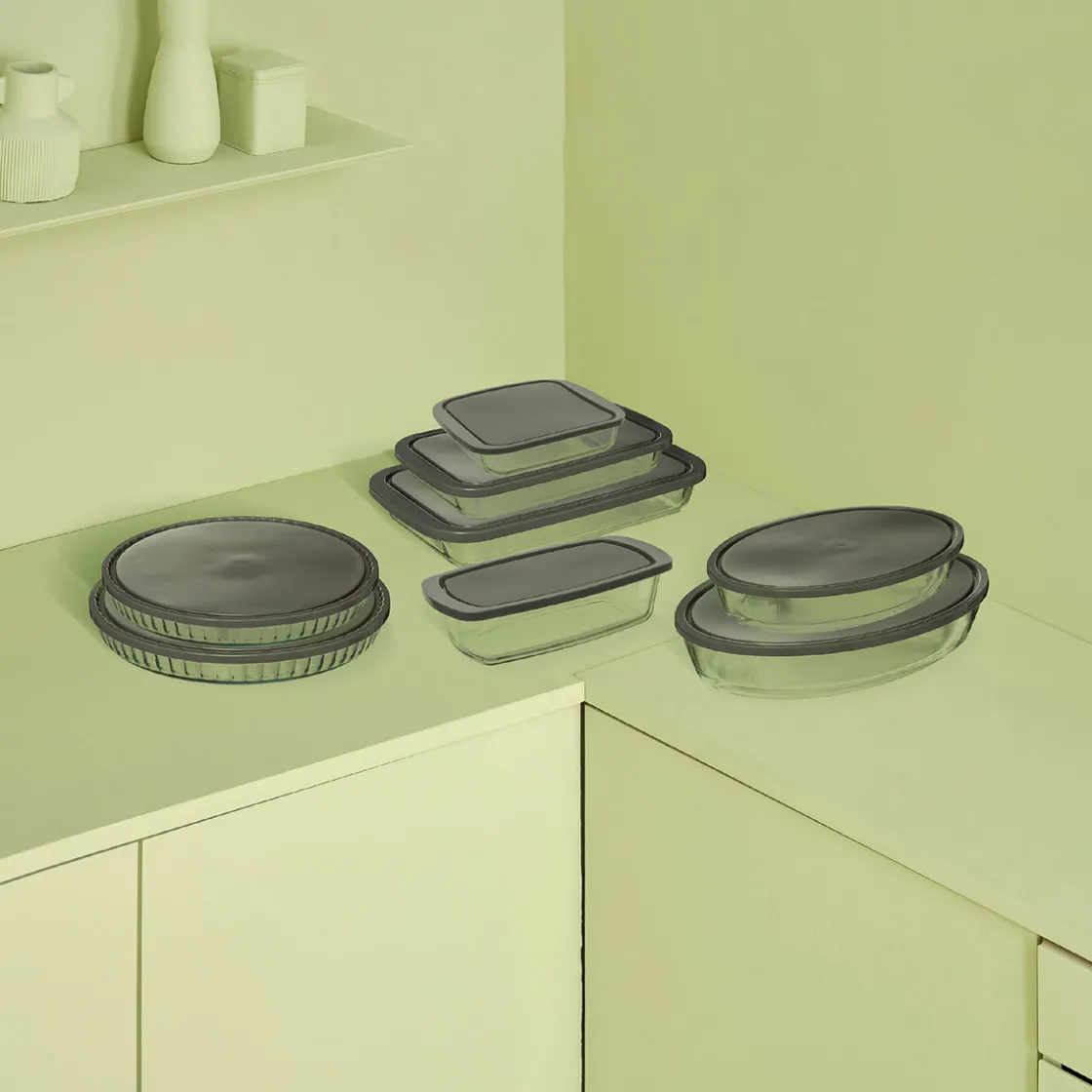 5five Plat ovale avec couvercle 30x21cm