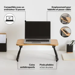 5five Plateau avec pieds pliable 48x20,5 cm