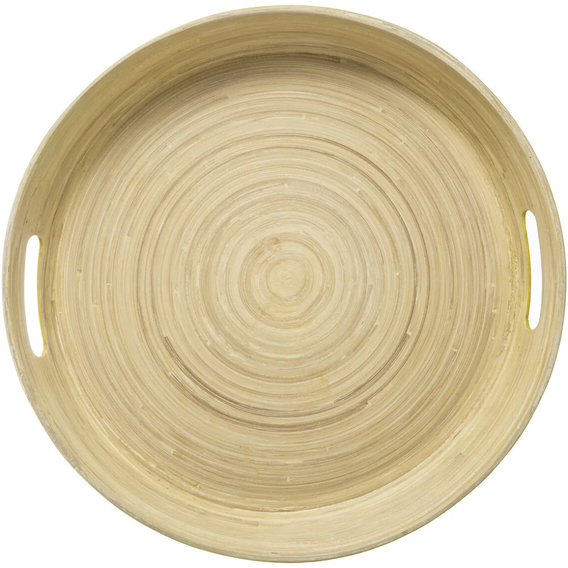 5five Plateau bambou 42cm, Jaune moutarde