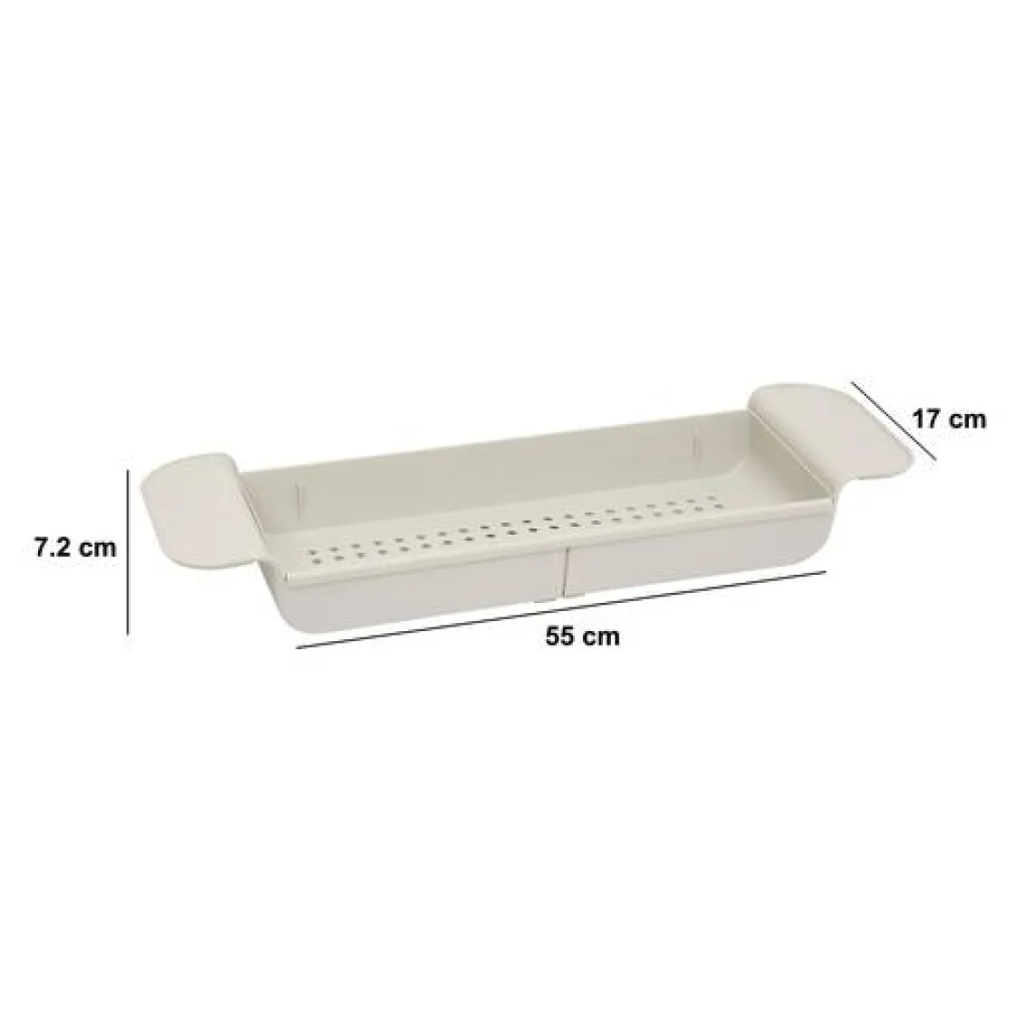 5five Plateau de bain, Gris