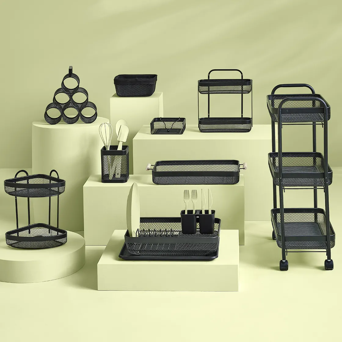 5five Plateau métal 43x26cm