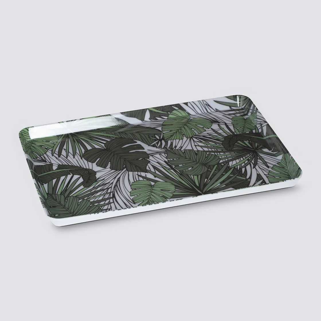 5five Plateau rectangle 45x30 cm, Jungle
