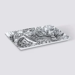 5five Plateau rectangle 30x22cm, Végétal