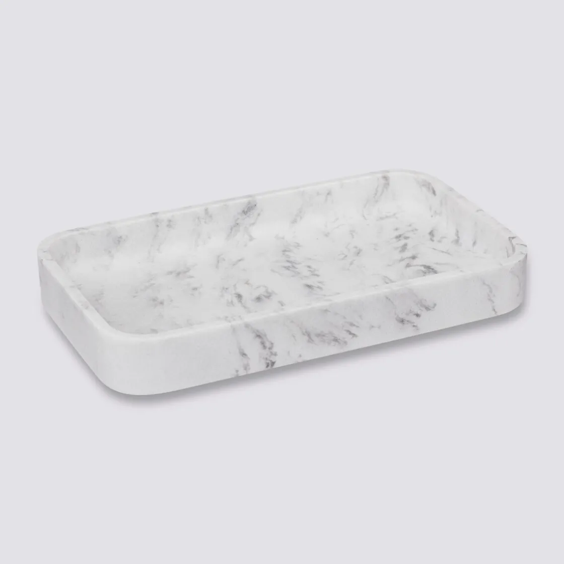 5five Plateau rectangulaire, Effet marbre