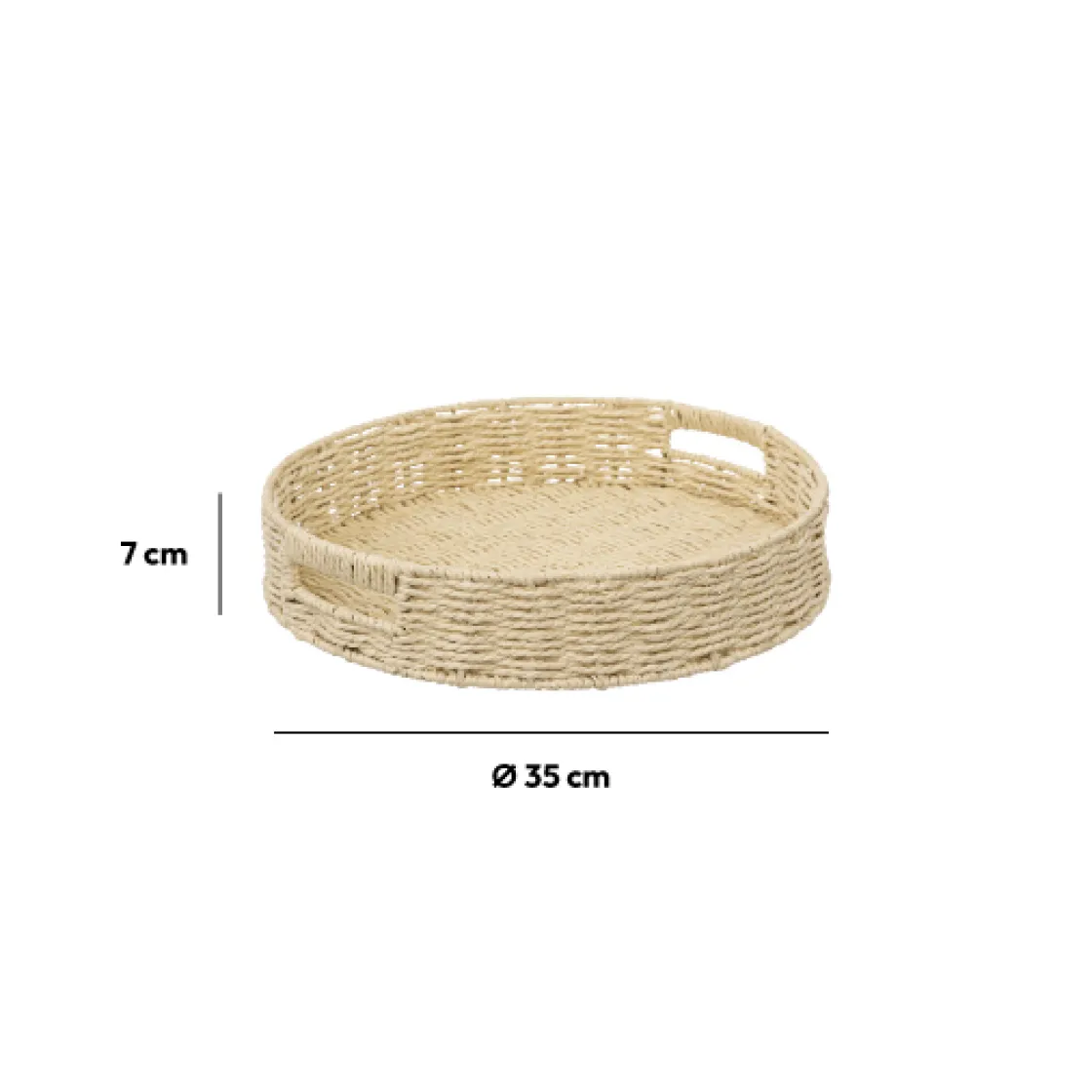 5five Plateau rond 35 cm