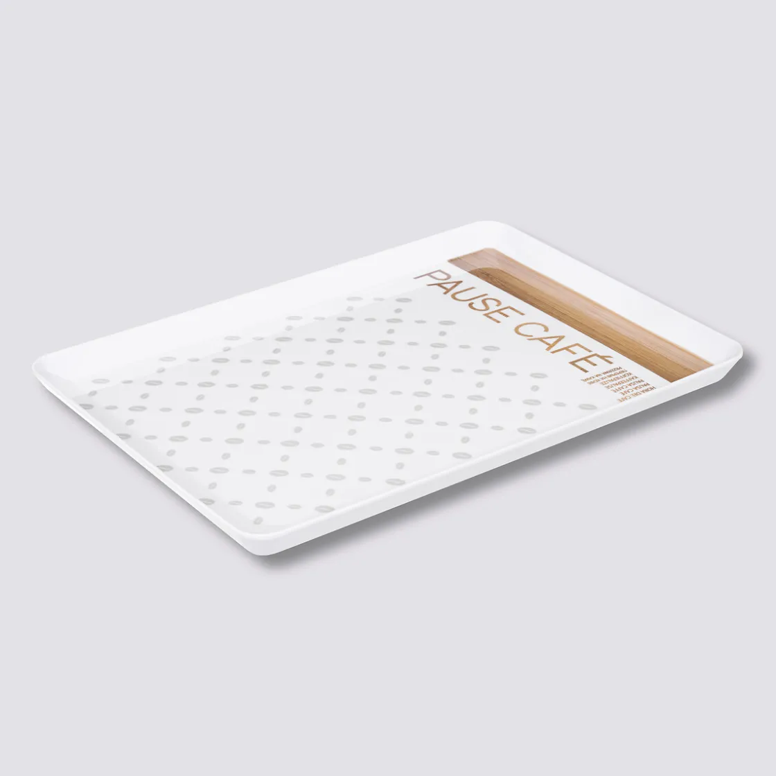 5five Plateau 30x22 cm, Blanc