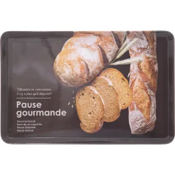 5five Plateau 45x30 cm, Noir