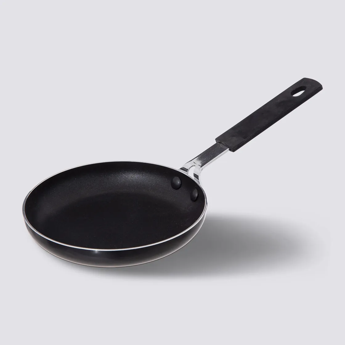 5five Poêle à oeufs 14 cm, Noir