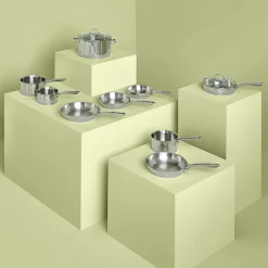 5five Poêle Inox, 20 cm