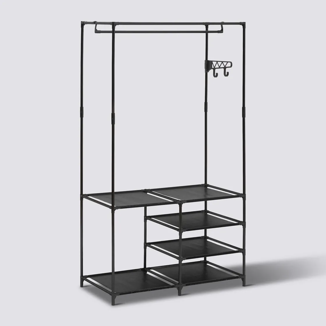 5five Portant à vêtements 4 niveaux métal
