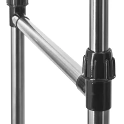 5five Portant à vêtements double inox