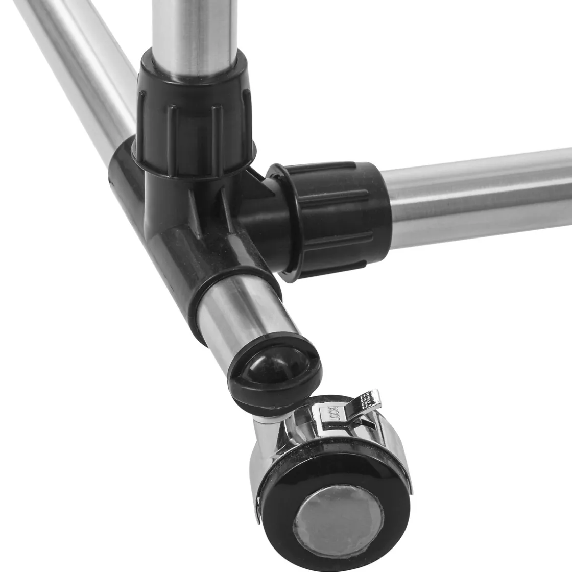 5five Portant à vêtements double inox