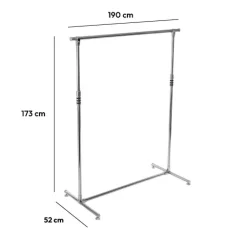 5five Portant à vêtements, Inox