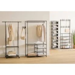 5five Portant à vêtements, Noir