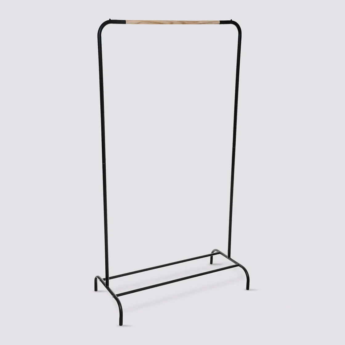 5five Portant à vêtements simple, Noir