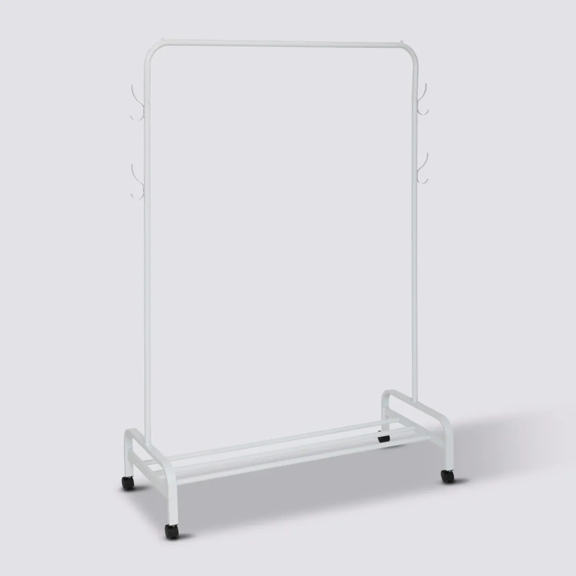 5five Portant à vêtements 180x118cm, Blanc