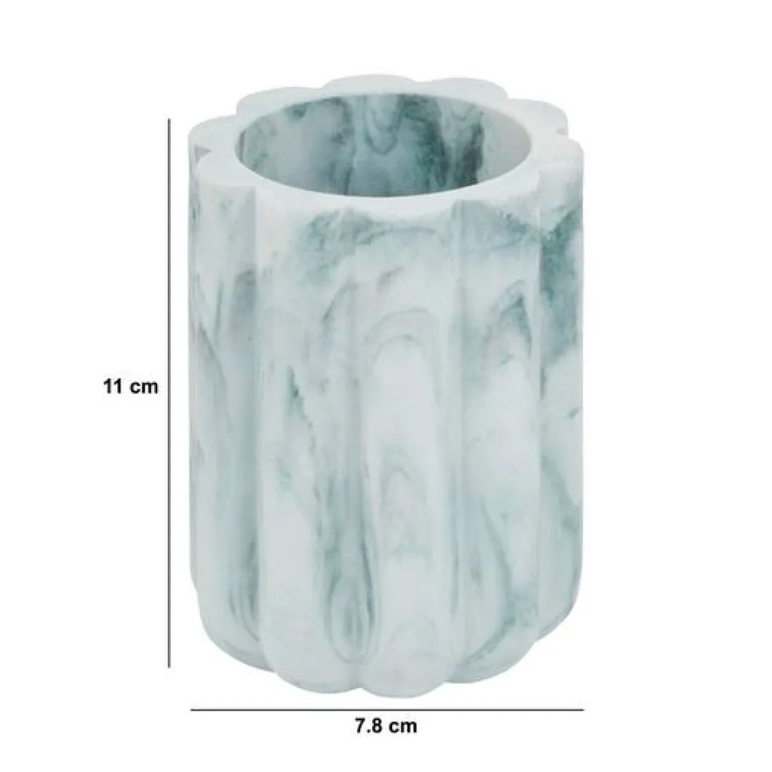 5five Porte-brosse à dents, Blanc