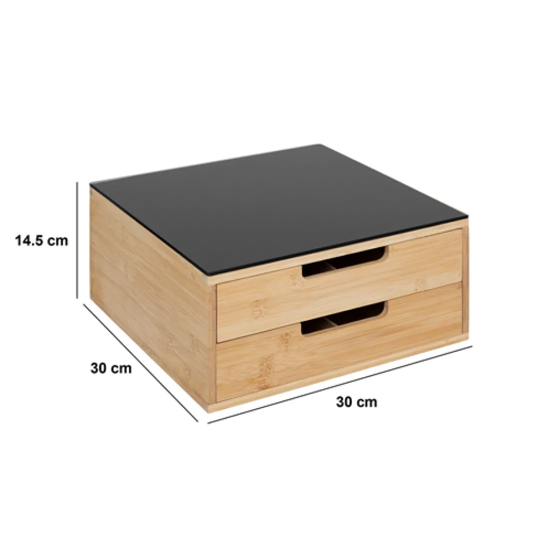 5five Porte-capsules 2 tiroirs, Beige