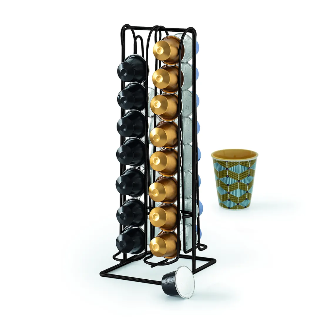 5five Porte-capsules x32, Noir