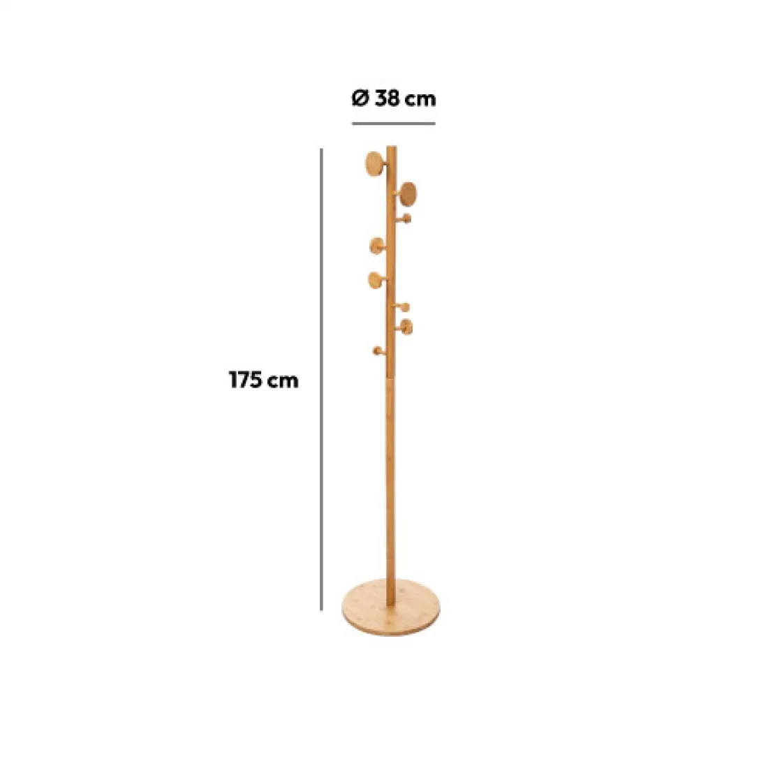 5five Porte-manteaux 8 crochets