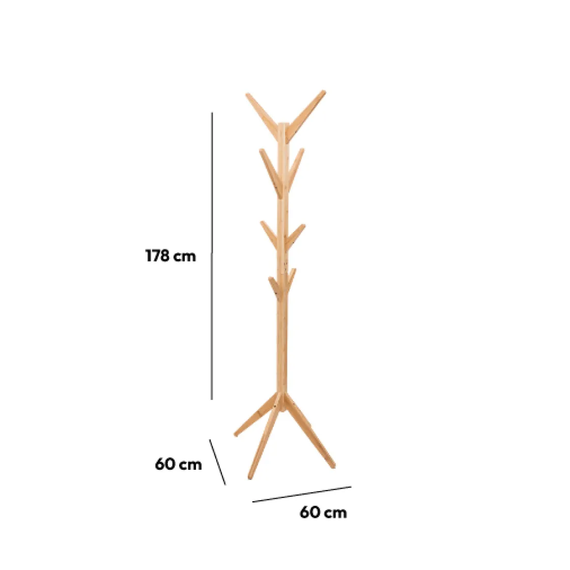 5five Porte-manteaux 8 crochets