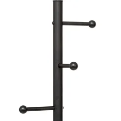 5five Porte-manteaux 8 crochets 173cm, Noir