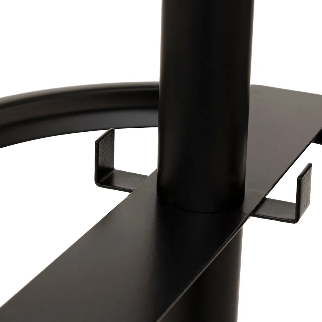 5five Porte-manteaux 8 crochets 175cm, Noir