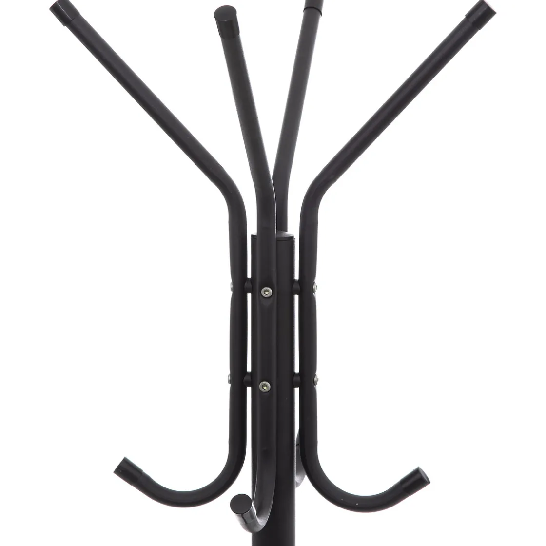 5five Porte-manteaux 8 crochets métal, Noir
