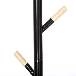 5five Porte-manteaux 6 crochets métal, Noir