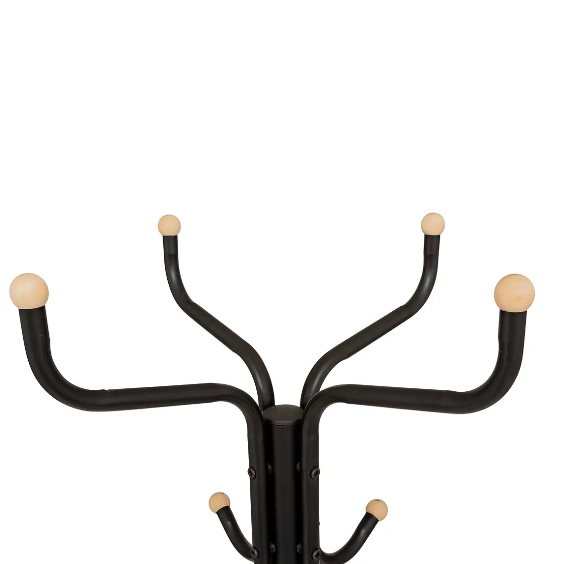 5five Porte-manteaux 11 patères 176,5cm, Noir