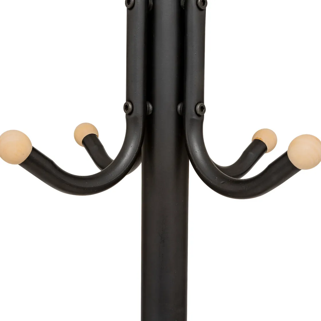 5five Porte-manteaux 11 patères 176,5cm, Noir