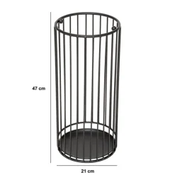 5five Porte-parapluie avec récupérateur d'eau, Métal