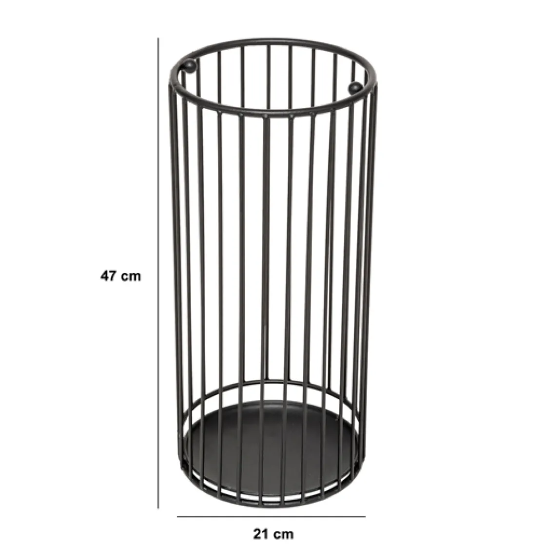 5five Porte-parapluie avec récupérateur d'eau, Métal