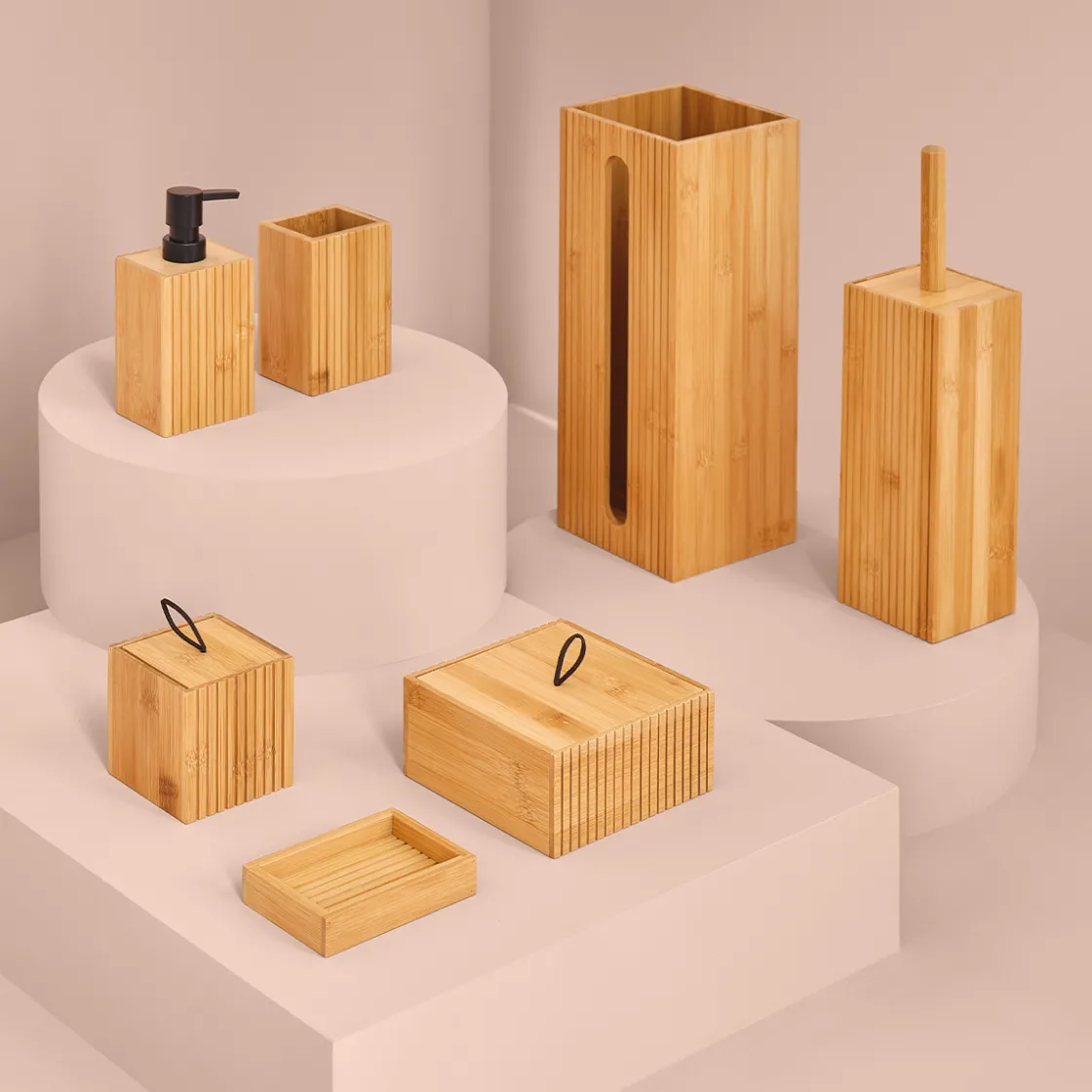 5five Porte-savon, Bambou