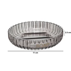 5five Porte-savon, Gris