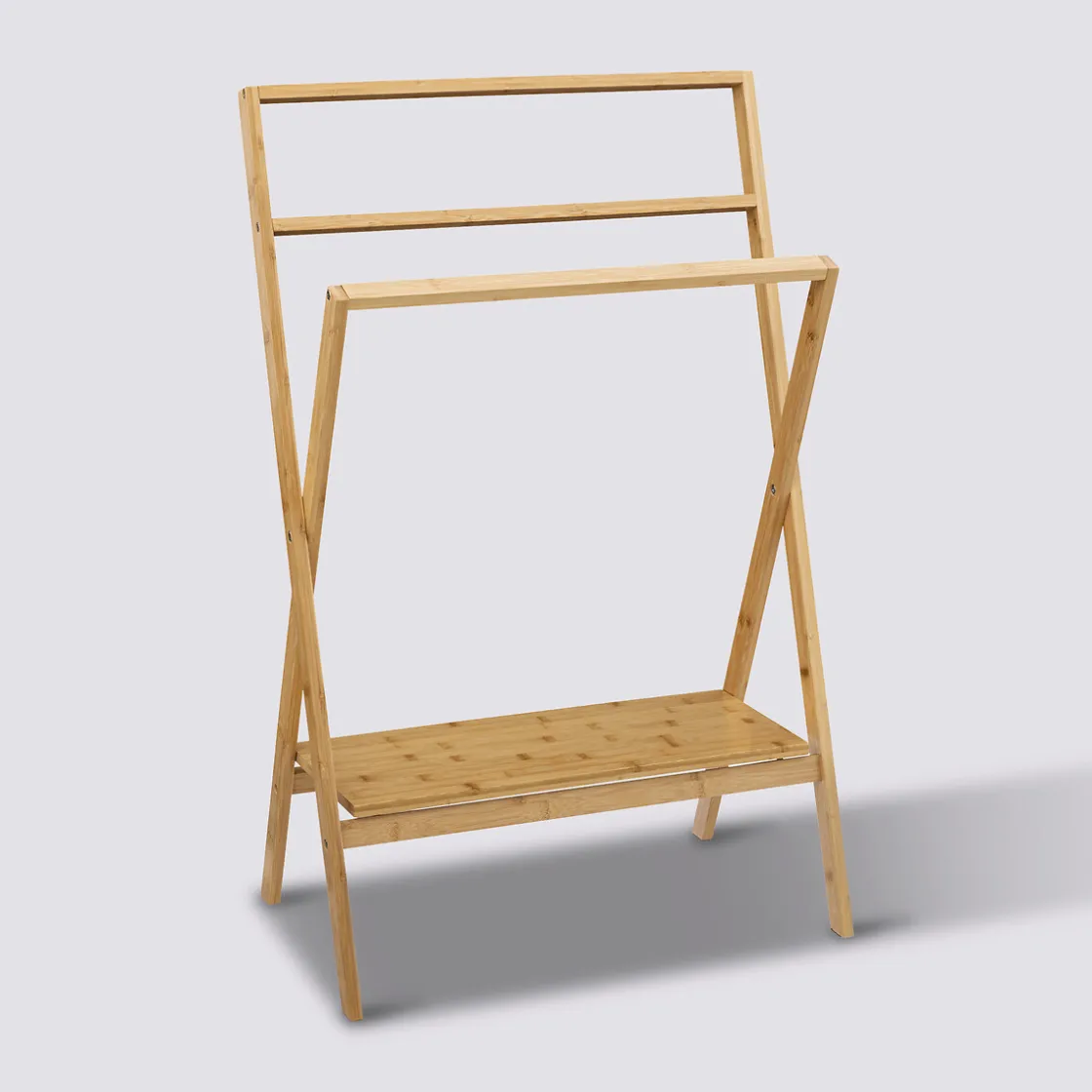 5five Porte-serviettes 1 étagère, Bambou