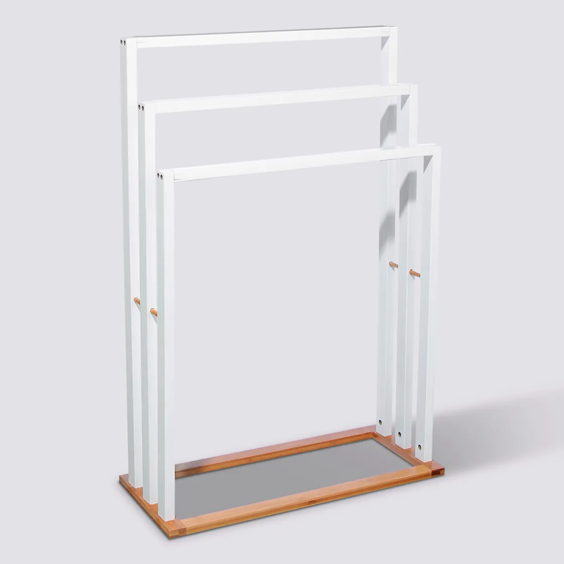 5five Porte-serviettes sur pieds, Blanc