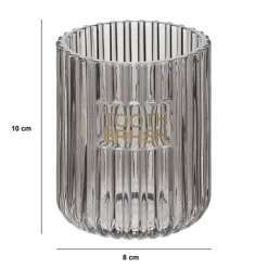 5five Pot à brosse à dents, Gris