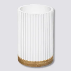 5five Pot à brosses à dents, Blanc