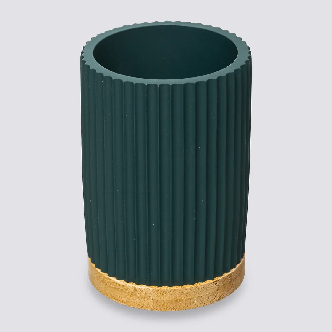 5five Pot à brosses à dents, Bleu pétrole