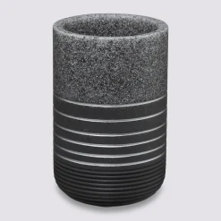 5five Pot à brosses à dents, Gris