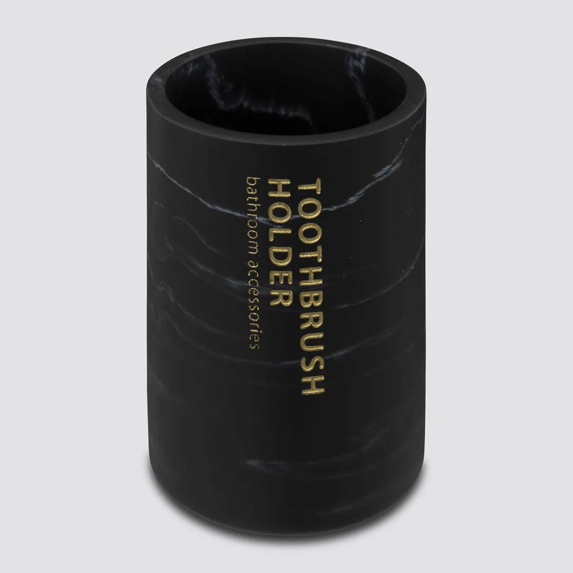 5five Pot à brosses à dents, Noir