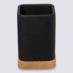 5five Pot à brosses à dents, Noir