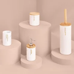 5five Pot à cotons, Blanc