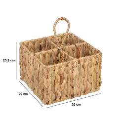 5five Pot à couverts 4 compartiments, Jacinthe